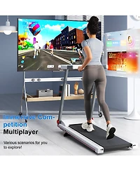 4-in-1 Treadmills for Home with Incline and Handles, Folding Treadmill Running Machine for Small Spaces 300 Lb 3.0 Hp 7.5 Mph Foldable Treadmill