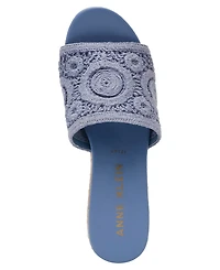 Anne Klein Women's Effy Wedge Heel Dress Sandals