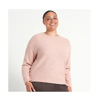 Estelle Plus Night Crew Sparkle Knit
