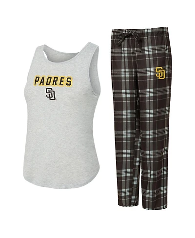 Concepts Sport Women's 2-Piece San Diego Padres Regulate Tank and Pants Set