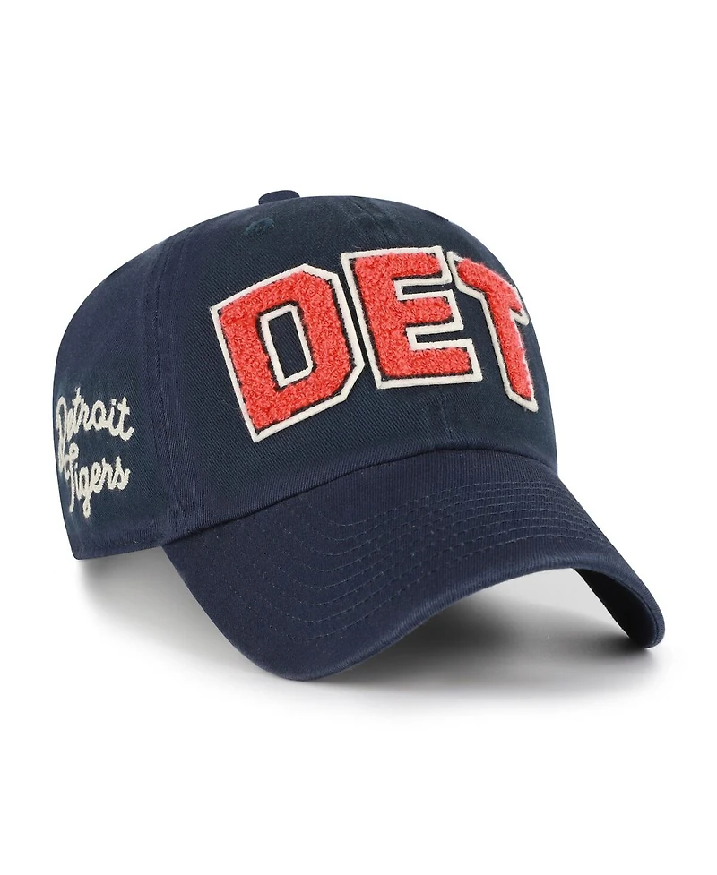 '47 Brand Women's Navy Detroit Tigers Zoey Clean Up Adjustable Hat