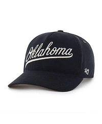 '47 Brand Men's and Women's Black Oklahoma Sooners Collections Golden Age Corduroy Hitch Adjustable Hat