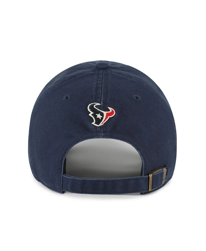 '47 Brand Women's Navy Houston Texans Zoey Clean Up Adjustable Hat
