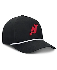 Fanatics Men's Black New Jersey Devils Authentic Pro Alt Jersey A-Frame Adjustable Hat