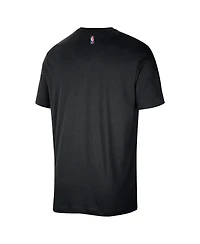 Jordan Men's Black New York Knicks Statement Edition Essential T-Shirt