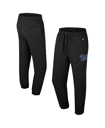 Colosseum Men's Black Pitt Panthers Revolution Jogger Pants