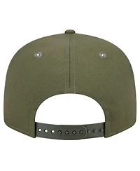 New Era Men's Olive Kansas City Chiefs Main 9FIFTY Snapback Hat