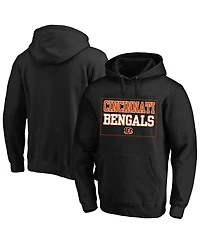 Fanatics Men's Black Cincinnati Bengals Big Tall Fleece Hoodie
