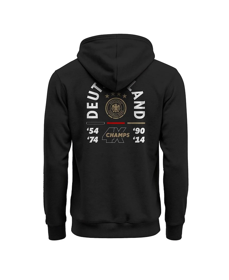 1863FC Men's Black Germany National Team True Glory Fleece Hoodie