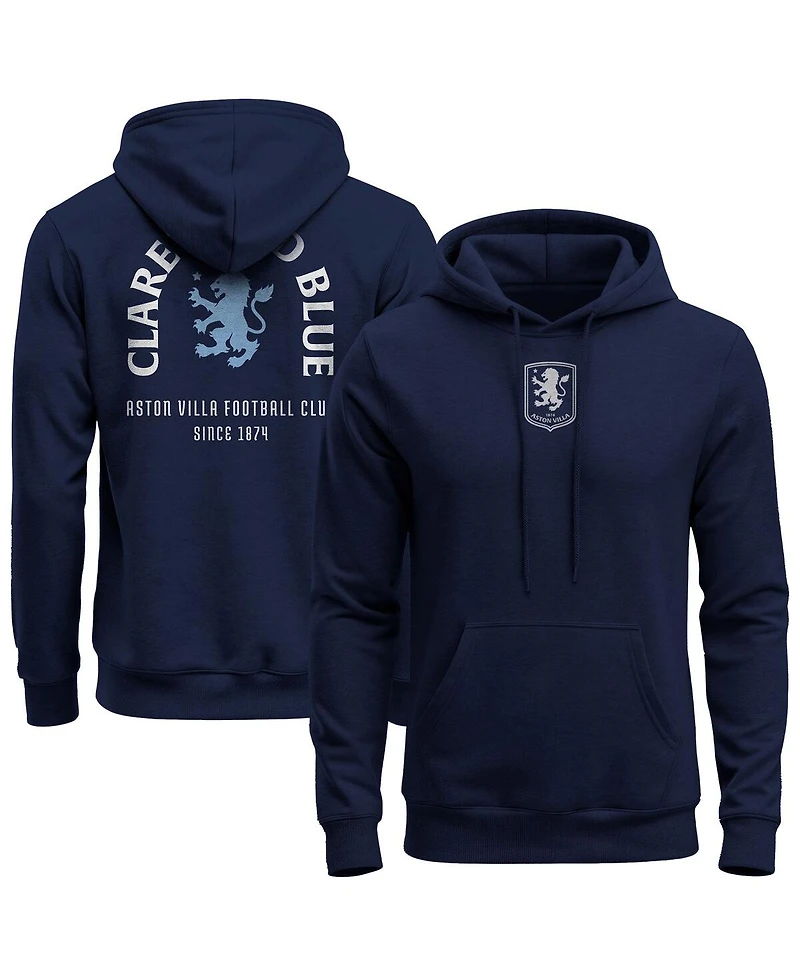 1863FC Men's Navy Aston Villa True Glory Fleece Hoodie