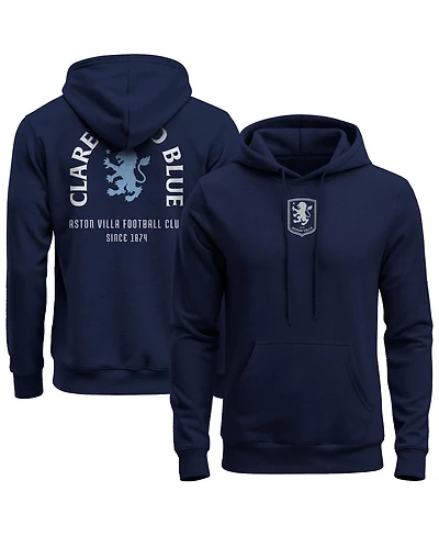 1863FC Men's Navy Aston Villa True Glory Fleece Hoodie