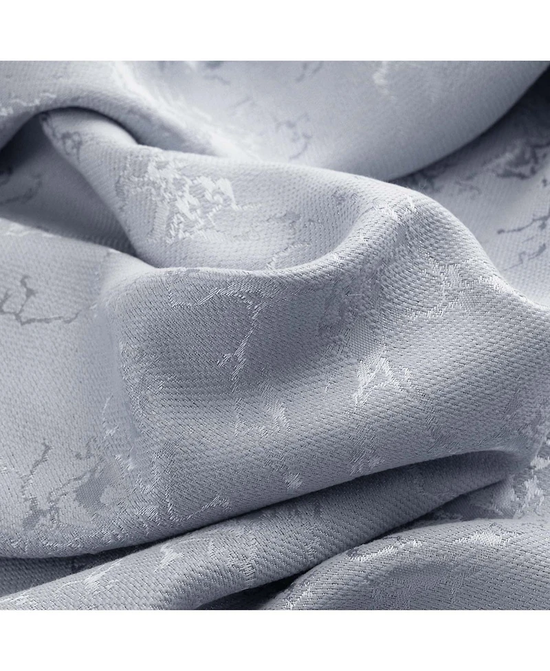 Rt Designer Collection Calypso Shimmer Jacquard Curtain Panel Pair