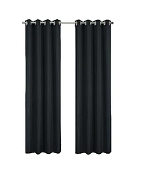 Rt Designer Collection Gibson Luxurious Decorative Grommet Curtain Panel 54" x 90