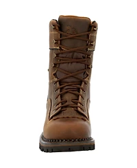 Georgia Boot Men's Amp Lt Low Heel Logger Waterproof Work