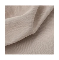 Rt Designers Collection Barron 100% Blackout Grommet Curtain Panel 54" x 90" Beige