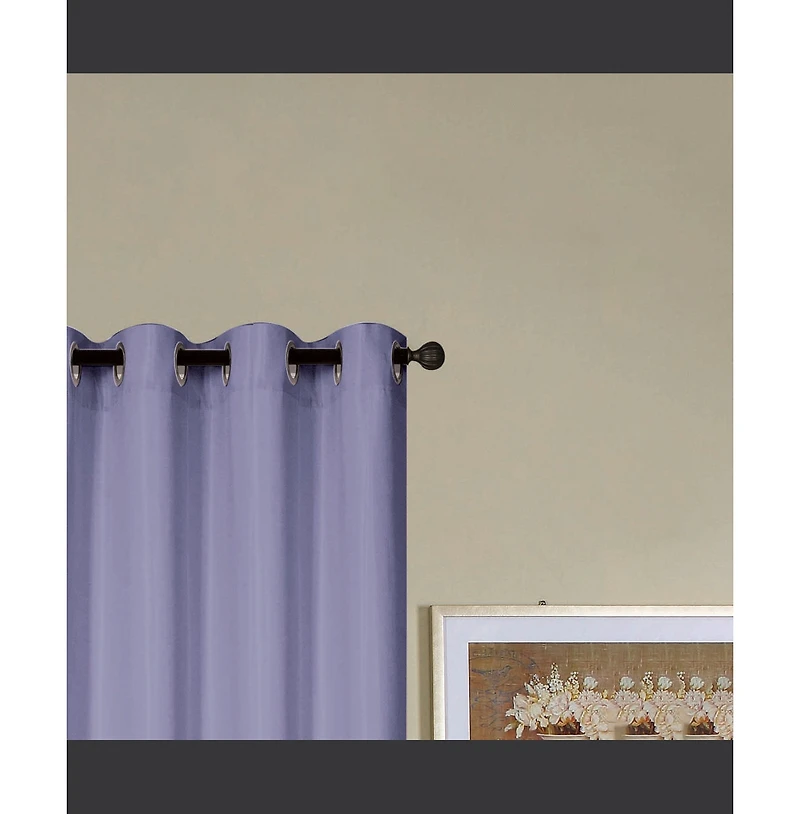 Rt Designers Collection Kennedy Elegant Design Grommet Curtain Panel 54" x 90