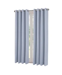 Rt Designers Collection Boden 100% Blackout Grommet Curtain Panel 54" x 90" Sky Blue