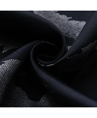 Rt Designer Collection Heathrow Halo Foil Blackout Luxurious Decorative Grommet Curtain Panel 54" x 90