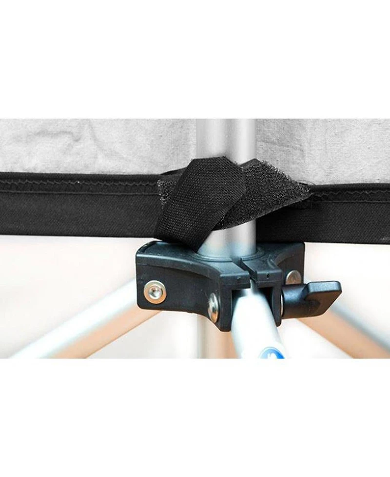 Savage 60x72" Collapsible Disc / Reversible Muslin Style Background - Earth Tone