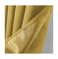 Rt Designers Collection Anchorage Premium Blackout Grommet Curtain Panel
