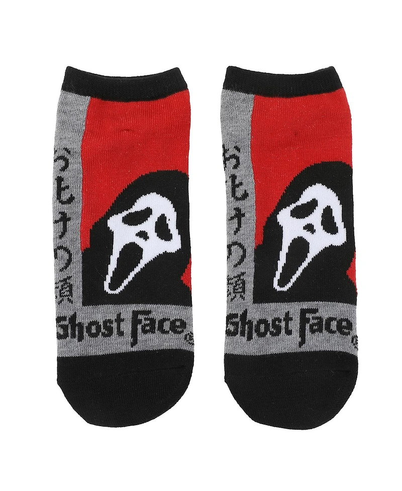 Ghostface Women's Ankle Socks 5-Pair