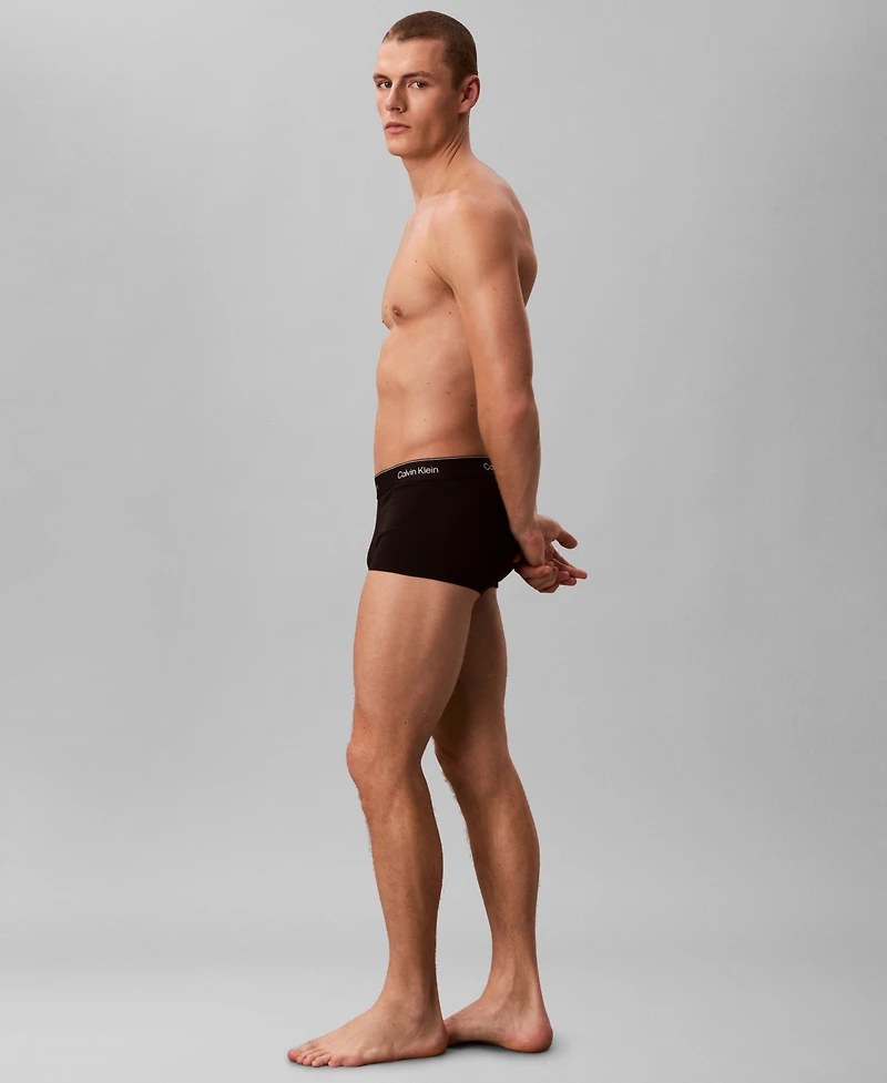 Calvin Klein Men's Icon Low-Rise Trunks, Pack of 3