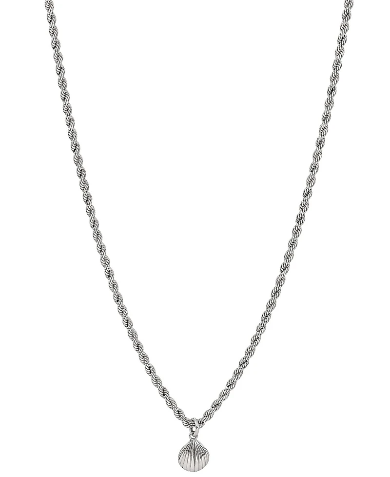 Giani Bernini Primavera Gold Over Silver Small Shell on Curb Necklace