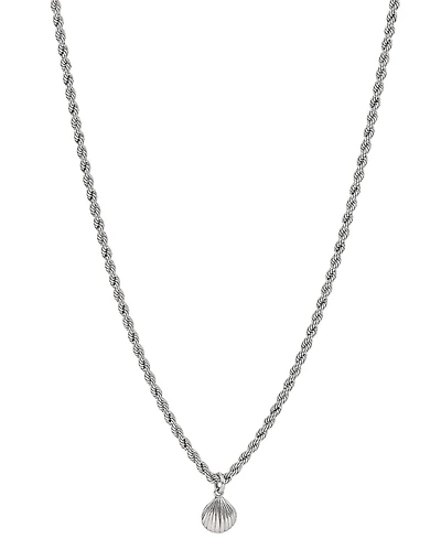 Giani Bernini Primavera Gold Over Silver Small Shell on Curb Necklace