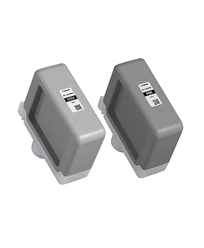 Canon Pfi-2100 160ml Matte Black and Pfi-3100 Photo Black Pigment Ink Tank Bundle