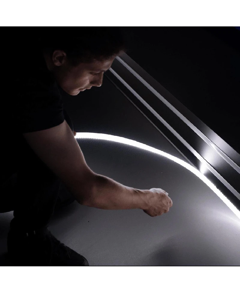 Atomos Atomos 16ft Sun Dragon with Diffuser Led Strip Light, White