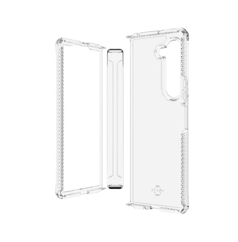 ITSkins Hybrid_R Clear Hinge Case for Samsung Galaxy Z Fold6
