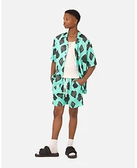 The Anti Order Men's 99 Cabana Four Suits Short Sleeve Button Up