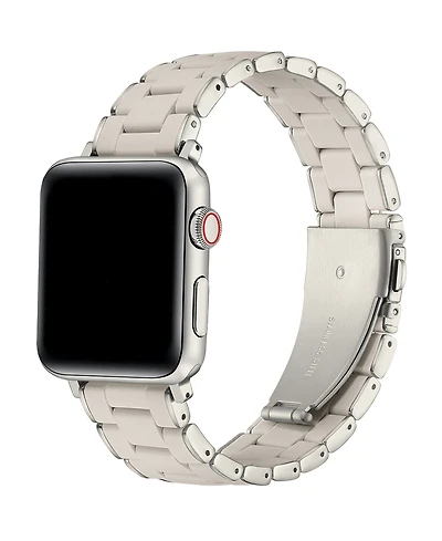 Posh Tech Orla Silicone Metal Band for Apple Watch