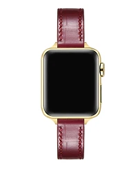 Posh Tech Carmen Skinny Croc Leather Band for Apple Watch