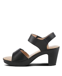 Patrizia Women's Dade Metallic Button Platform Sandals with Adjustable Straps