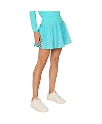 G Lifestyle Clothing Women's Woven Accordion Skort