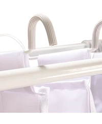 Household Essentials Rolling Laundry Sorter, 4 Bag, White