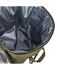 Household Essentials Thermal Standing Cooler with Travel Bag, Olive Green