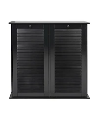 Household Essentials Tilt-out Cabinet Laundry Sorter with Shutter Front