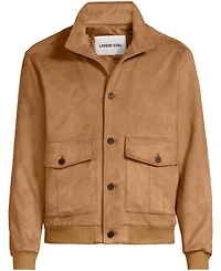 Lands' End Men's Faux Suede Jacket