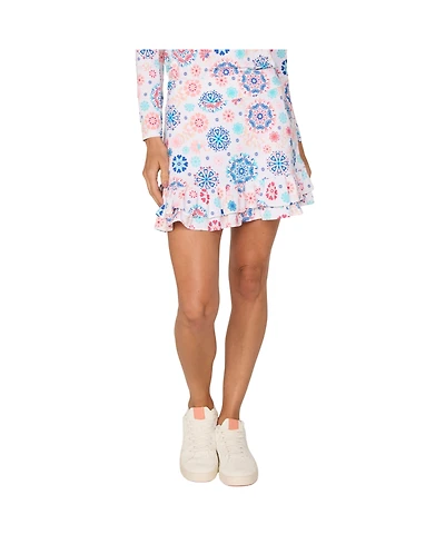 G Lifestyle Double Ruffle Skort