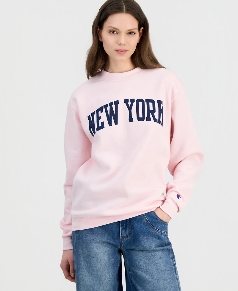 Champion Unisex Powerblend New York Graphic Sweatshirt, Created for Macy's