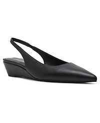 Madden Girl Women's Candy Slingback Demi-Wedge Pumps