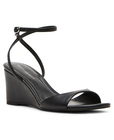 Madden Girl Women's Lainey Two-Piece Wedge Sandals