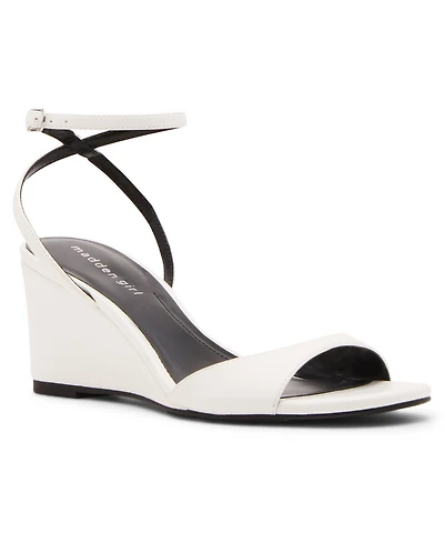 Madden Girl Women's Lainey Two-Piece Wedge Sandals