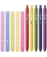 Mr. Pen Aesthetic Highlighter and Gel Pens, 10 Pack