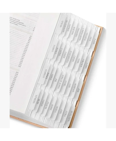 Mr. Pen Bible Tabs, 75 Tabs, Transparent White Laminated Bible Tabs