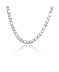 Lucky Brand Men s Figaro Chain Necklace, Silver Tone 22'' Links