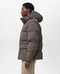 Mango Men's Thermoregulating Waterproof Padded Anorak