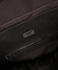 Mango Men's Leather Shoulder Strap Bag